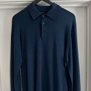 Brooks Brothers Silk Long Sleeve Sweater